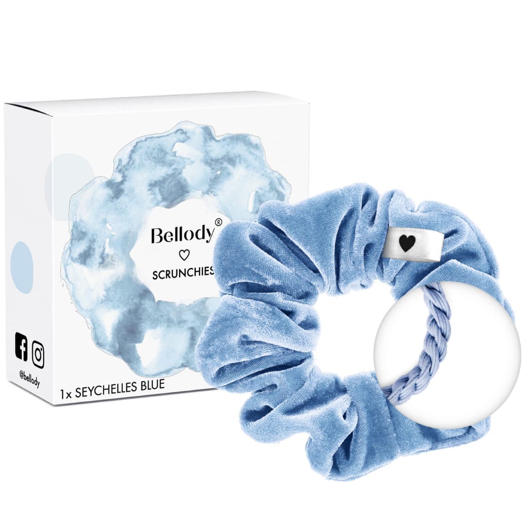 Bellody Scrunchies Hellblau