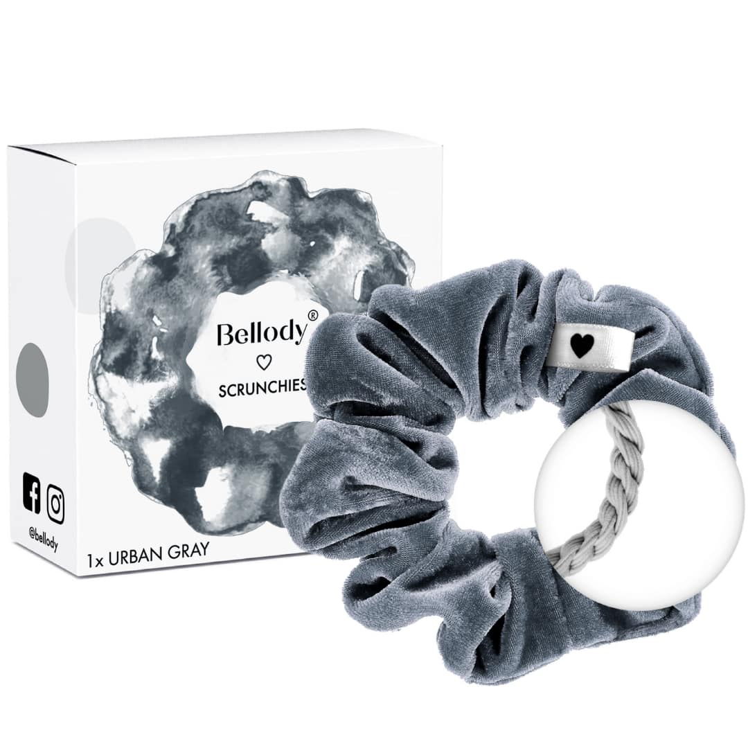 Bellody Scrunchies Grau